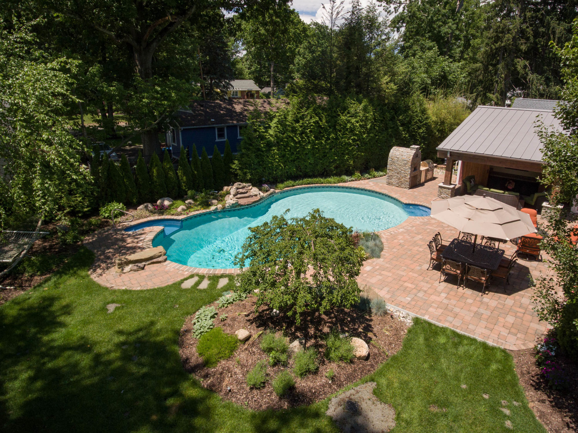 Above Par residential landscape installation
