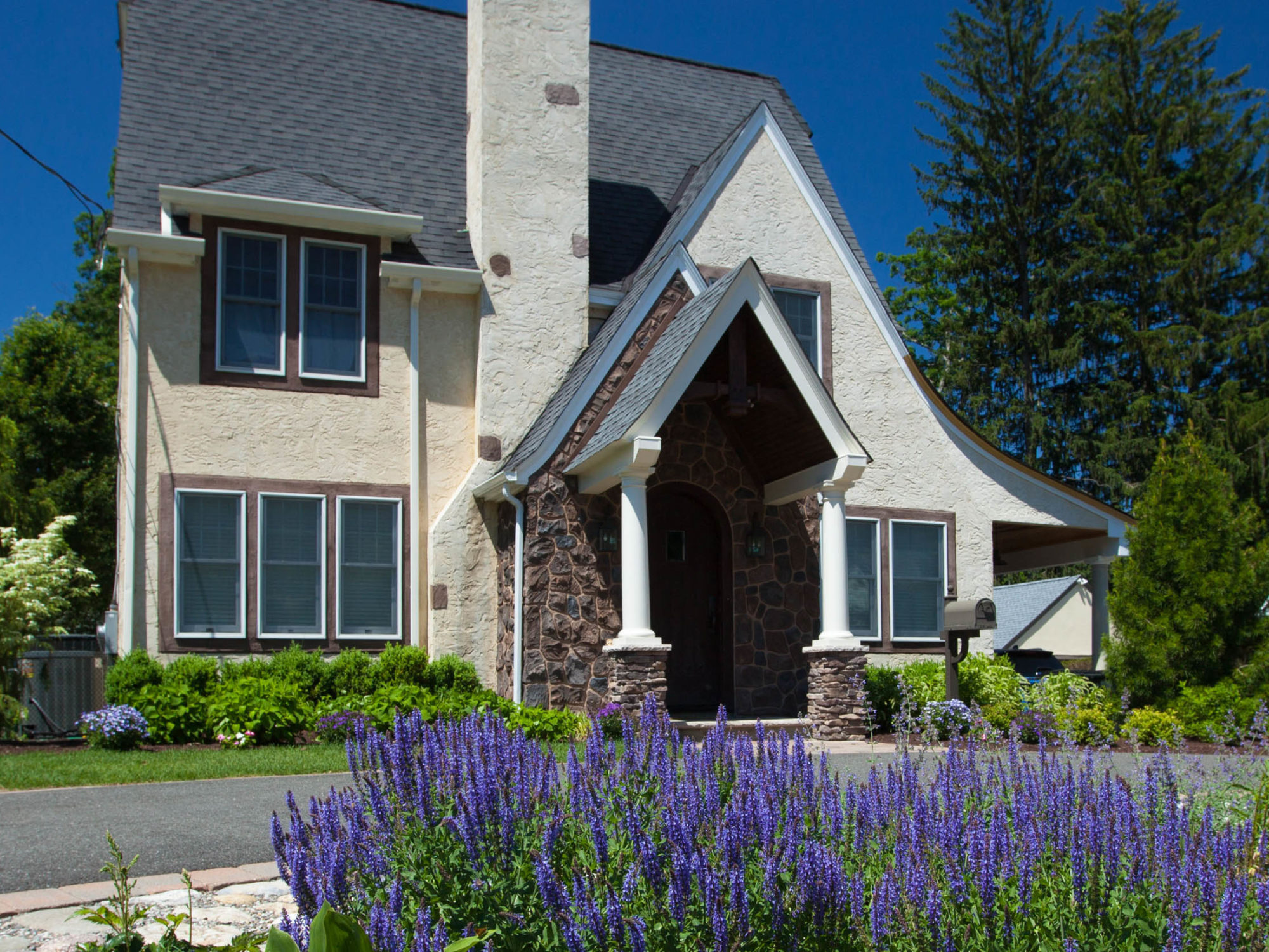 Residential landscape construction by Above Par